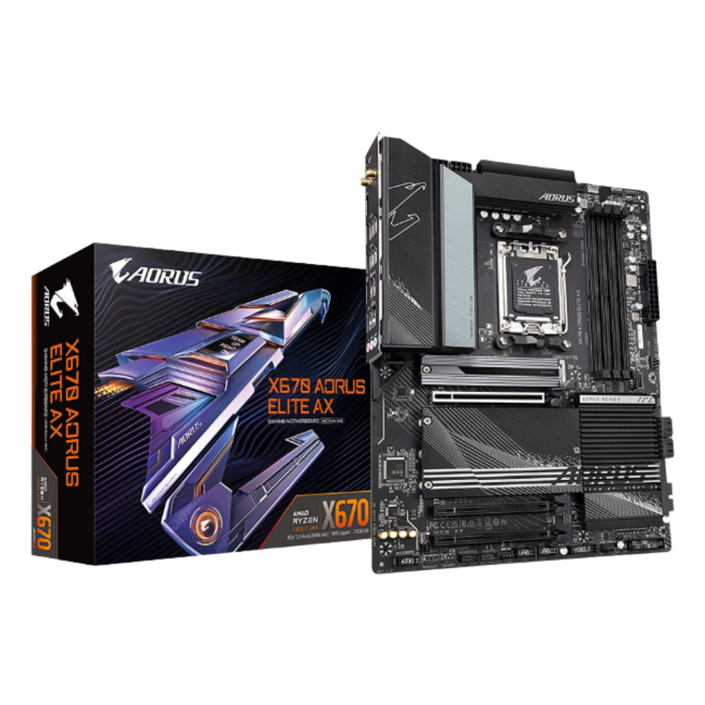 Board GIGABYTE X670 AORUS ELITE AX (AMD - AM5) - The Mark
