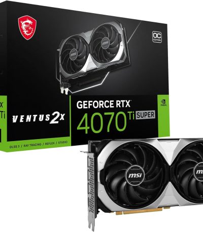 MSI GEFORCE RTX 4070 TI SUPER VENTUS 2X